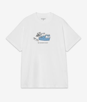 Carhartt WIP Ice Fishing Organic T-Shirt (white)