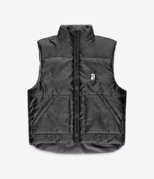 Poetic Collective Puffer Vest (black)