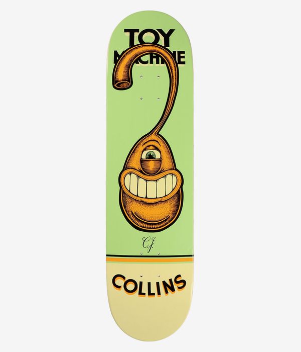 Toy Machine Collins Pen 'N' Ink 8.25" Skateboard Deck