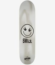 Inpeddo Smile Bright 8.5" Tabla de skate (grey)