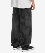 Carhartt WIP OG Single Knee Pant Fountain Jeans (seaton stripe black wax rinsed)
