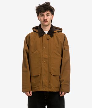 Carhartt WIP Clarton Veste (hamilton brown tobacco)