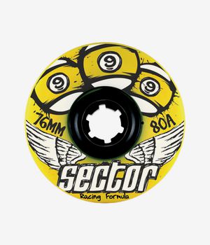 Sector 9 Race Formula 76mm 80A Wheels 4er Pack