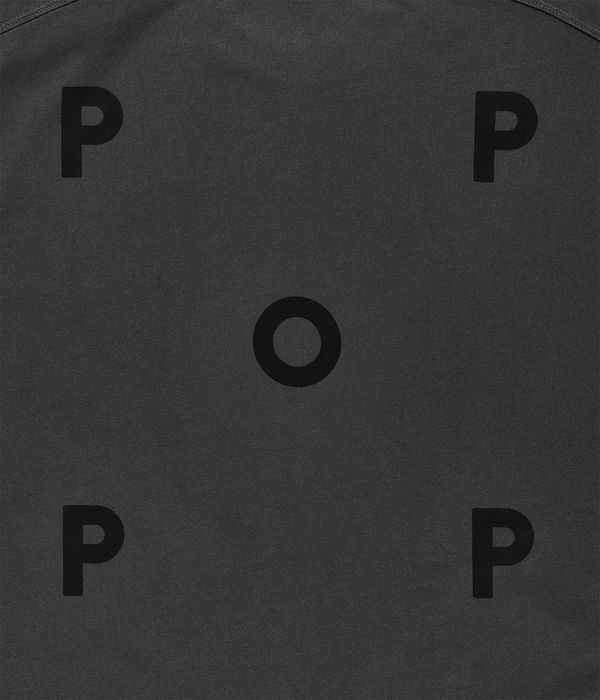 Pop Trading Company Logo T-Shirt (anthracite black)