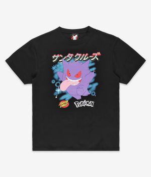 Santa Cruz x Pokémon Ghost Type 3 T-shirt (black)
