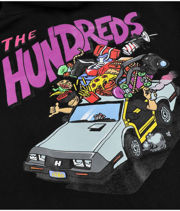 The Hundreds Lone Pine Woody Zip-Hoodie (black)