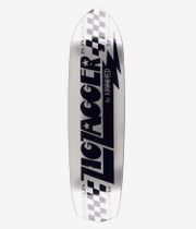Krooked Zip Zagger 8.62" Skateboard Deck (silver)