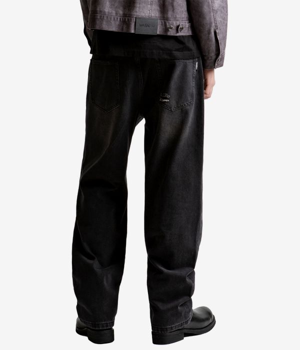 Wasted Paris Ripped Manc Jeans (faded black)