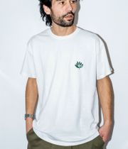 Magenta Classic Plant T-Shirt (white)