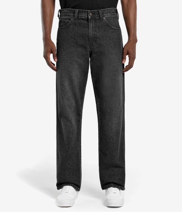 Dickies 954 Relaxed Straight Work Jeans (black wash faded)