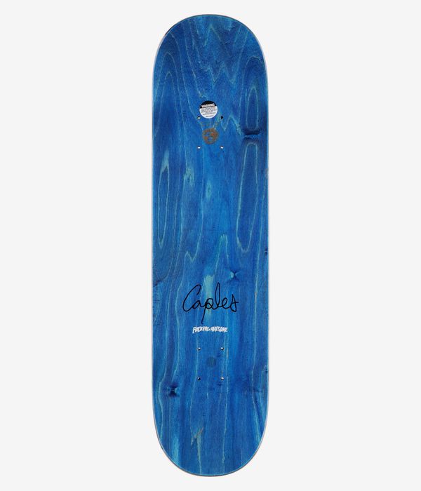 Fucking Awesome Caples Genesis 8.25" Skateboard Deck (black gold)