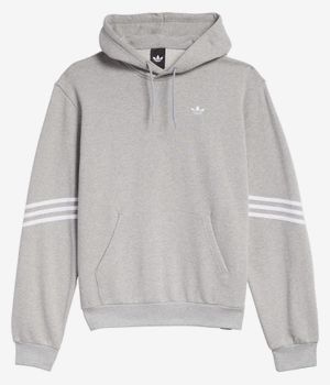 adidas Classic Hoodie (medium grey heather white)