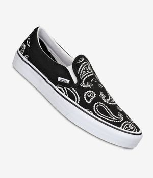 Vans Classic Slip-On Schuh (peace paisley black true white)