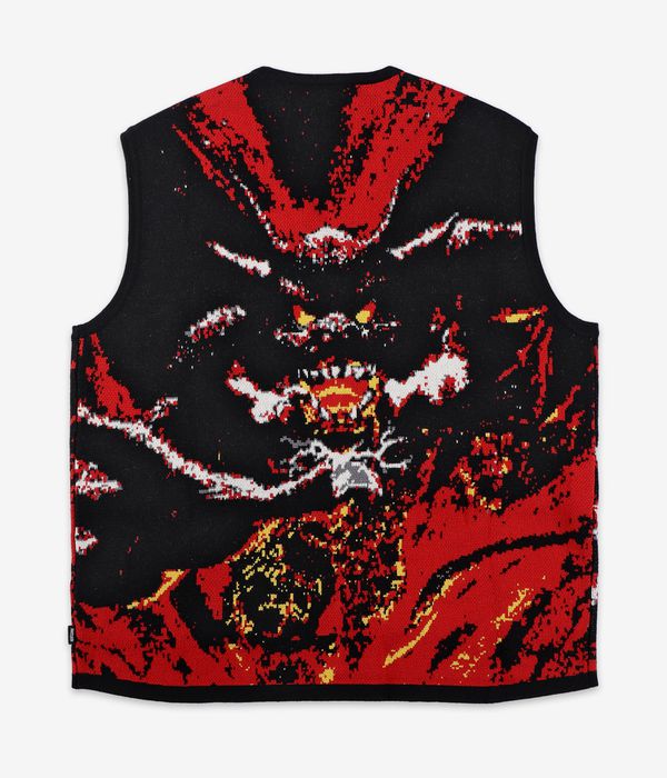 Fucking Awesome Better Half Knitted Utility Kamizelki (aop)