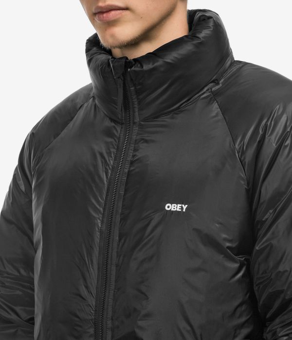 Obey Echo Puffer Jacket (black)