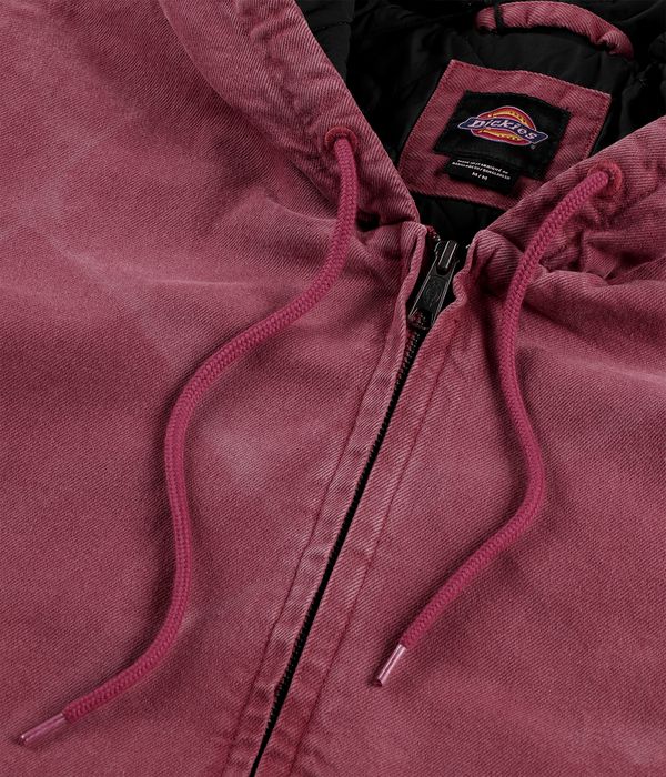 Dickies Lined Denim Jacket (garnet)