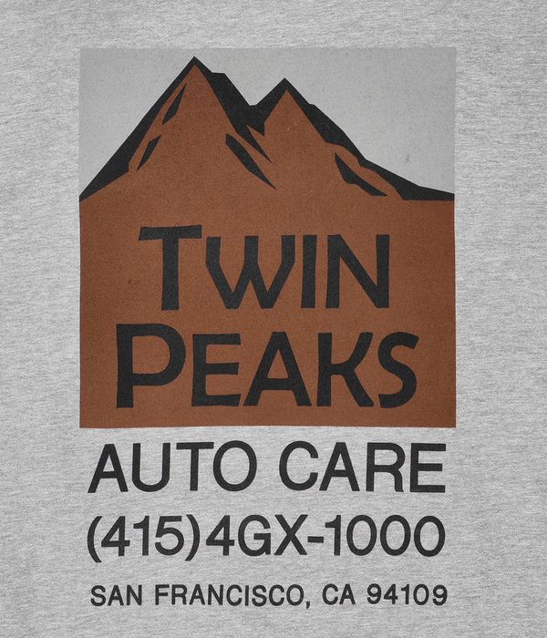 GX1000 Twin Peaks sweat à capuche (grey)
