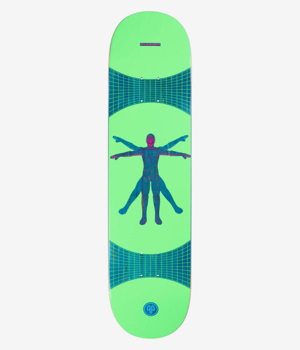 Cleaver Anatomy 8.25" Planche de skateboard (green)