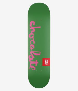 Chocolate Trahan Team Chunk 8.25" Skateboard Deck (green)
