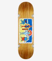 Krooked Gonz Family Affair Wheel Wells 9" Skateboard Deck (brown)