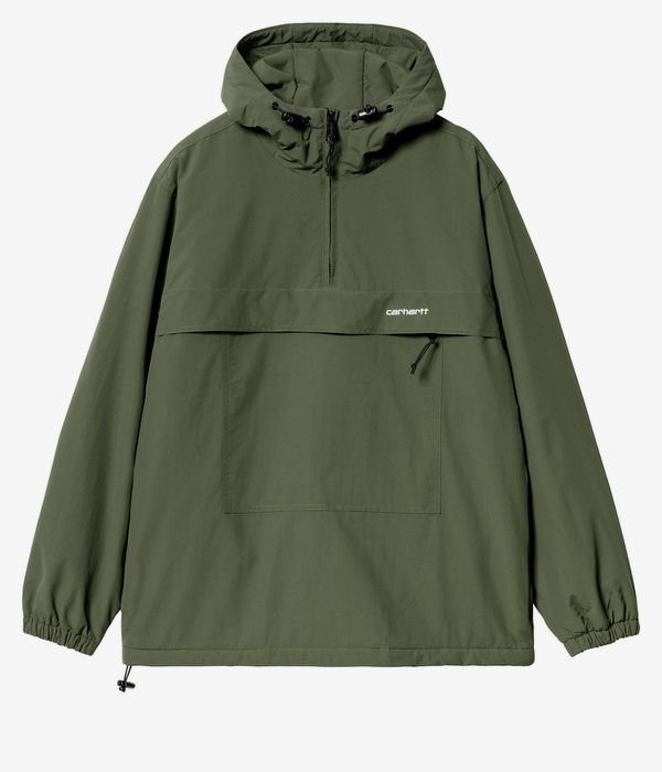 Carhartt WIP Windbreaker Pullover Supplex Chaqueta (office green white)