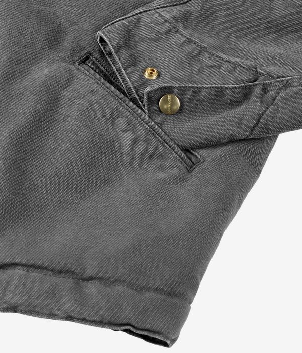 Carhartt WIP OG Detroit Organic Dearborn Chaqueta (graphite black stone canvas)