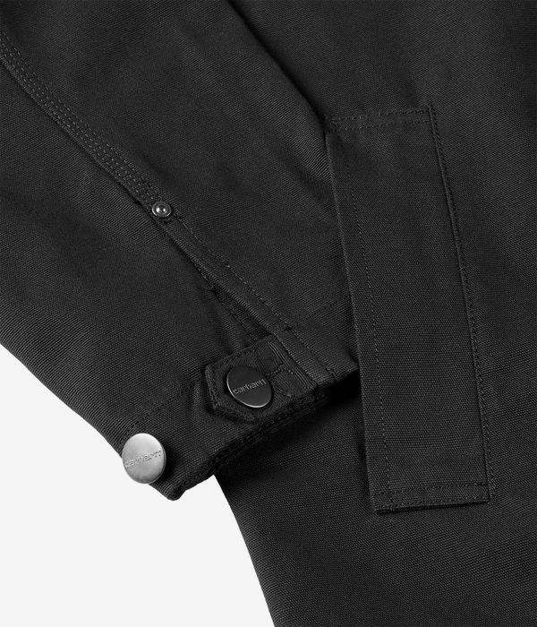 Carhartt WIP Webster Hubbard Jacke (black black rinsed)