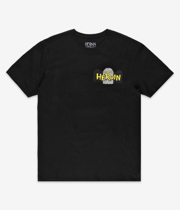 Heroin Skateboards Zombie T-Shirt (black)