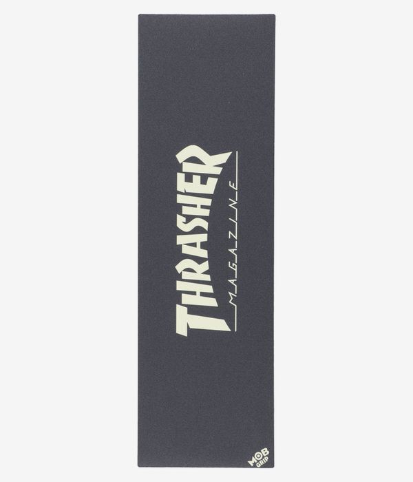 MOB Grip x Thrasher Glow Logo 10" Grip adesivo (black gitd)