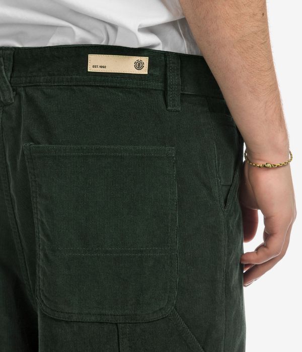 Element Carpenter Cord Spodnie (deep forest)