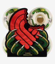 Powell-Peralta Dragons V4 Wide Rollen (offwhite) 53 mm 93A 4er Pack