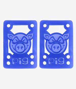 Pig Piles 1/8" Shock Pads (blue) 2er Pack