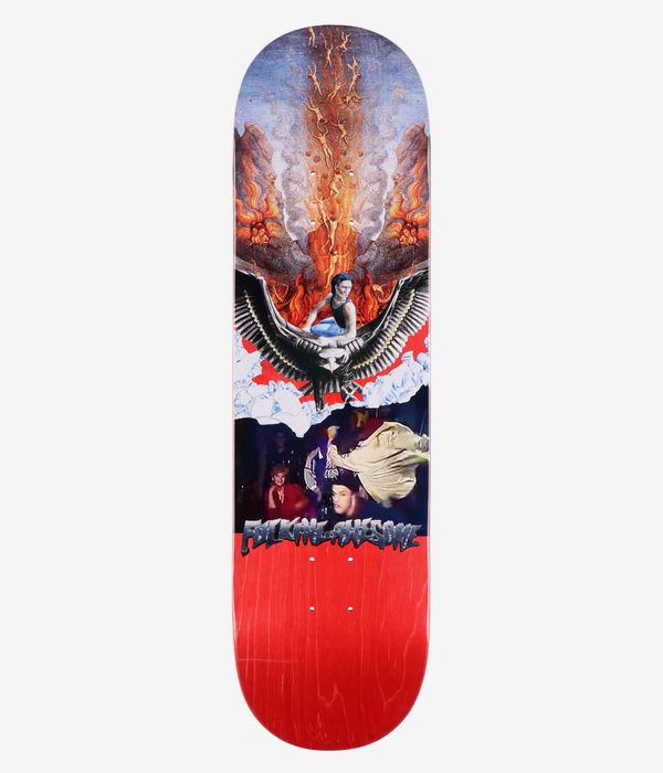 Fucking Awesome Berle Kick In Face 8.5" Skateboard Deck (multi)