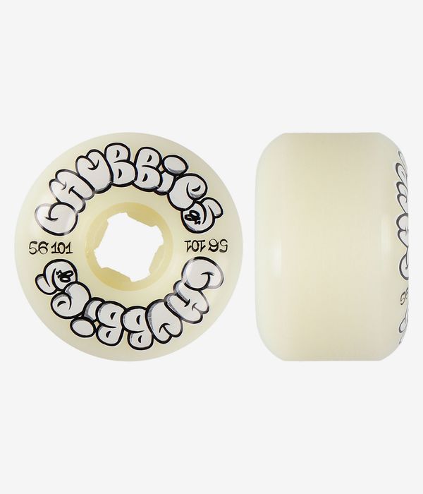 OJ Throw Ups Chubbies Wheels (white) 56 mm 101A 4 Pack