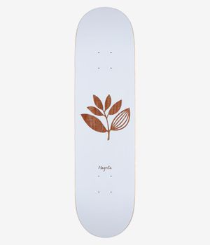 Magenta Team Wood Plant 8.125" Tabla de skate (white)
