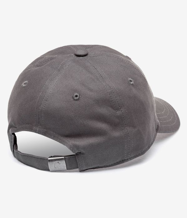 Carhartt WIP Canvas Script Cap (porphyry white)