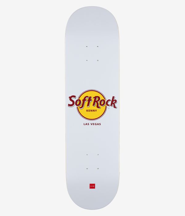 Chocolate Anderson Soft Rock 8.25" Skateboard Deck (white)
