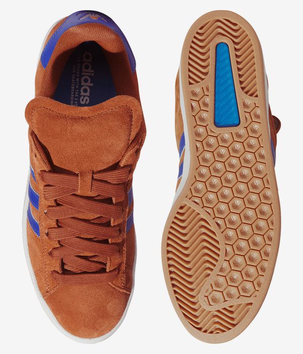 adidas Skateboarding Campus 90s ADV Shoes (dusky bronze team royal blue whi)