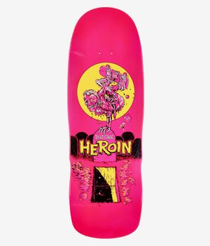 Heroin Skateboards Dead Dave Zombie 10.4" Tabla de skate (pink)