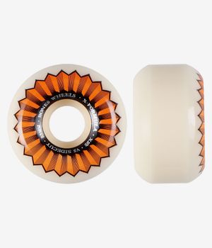 Bones X Formula V5 Wheels (white orange) 53 mm 95A 4 Pack