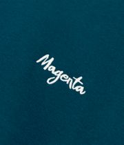 Magenta Script Sweatshirt (petrol blue)