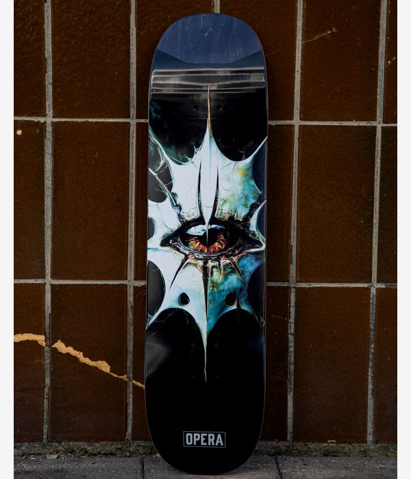 Opera Evil Eye Symmetrical Pop Slick 8.25" Skateboard Deck (multi)