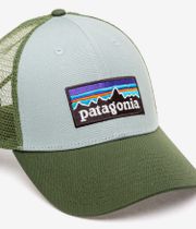 Patagonia P-6 Logo LoPro Trucker Cap (thermal blue)