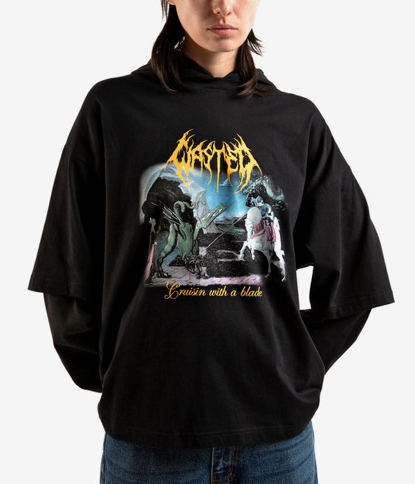 Wasted Paris Tale Age Hoodie (black faded black)