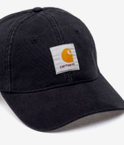 Carhartt WIP Canvas Dearborn Uncoated Casquette (black stone washed)
