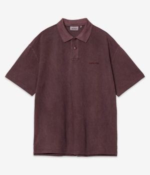 Carhartt WIP Wayne Garment Washed Polo-Shirt (palisander garment dyed)