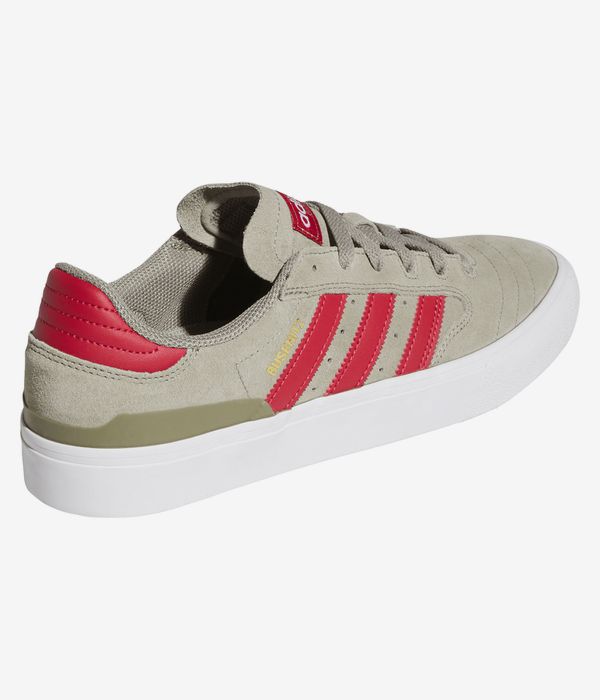 adidas Skateboarding Busenitz Vulc II Chaussure (silver pebble team victory red w)