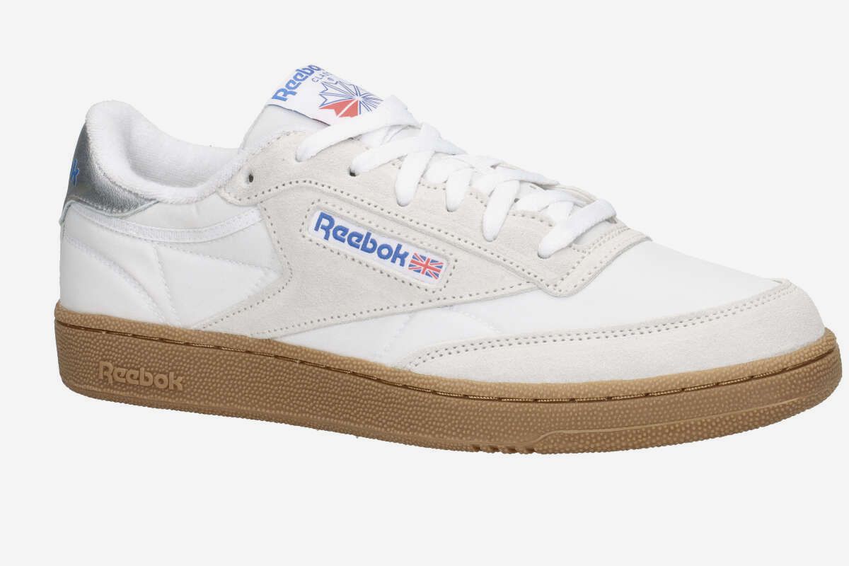 Reebok Club C 85 Shoes (white blue gum)