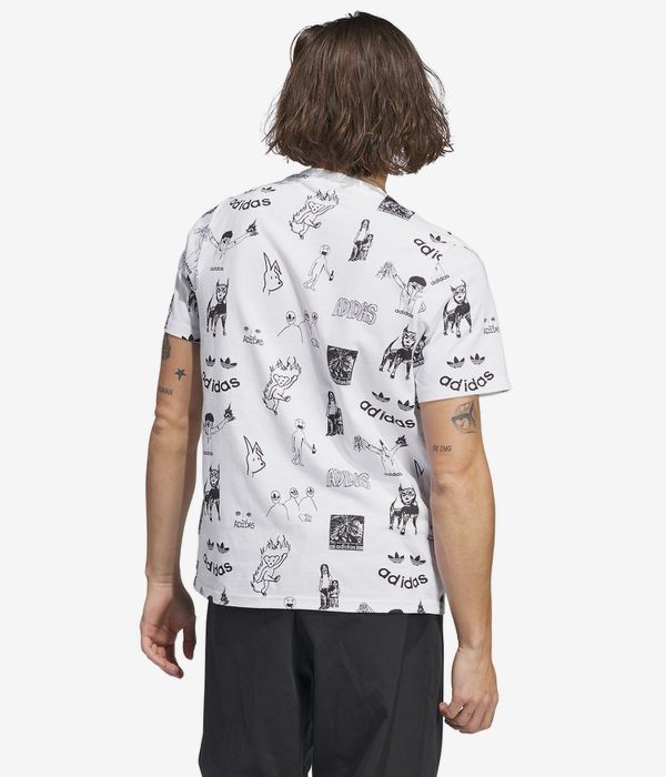adidas Dill G 2 T-Shirt (white black)