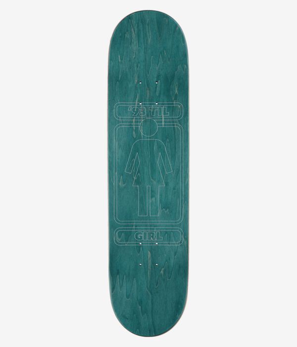 Girl Davis 93 Til Khaki To Shacky OG 8.25" Skateboard Deck (orange)